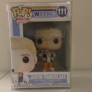 Funko Pop! Rocks *NSYNC Figure Justin Timberlake collectible